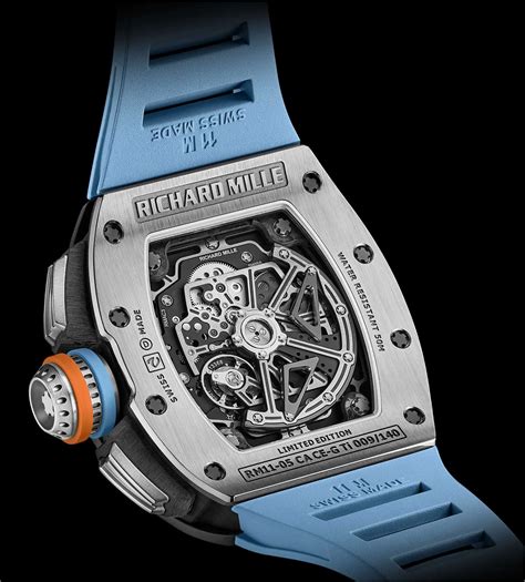 richard mille gelb schwarz|richard mille uhrwerk.